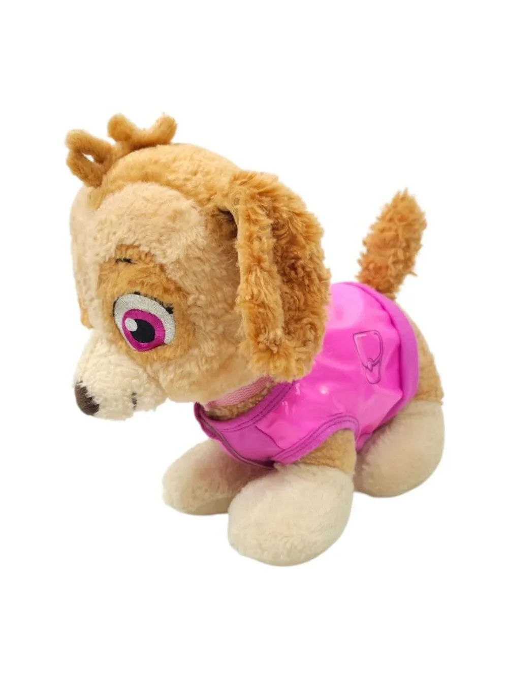 Build A Bear PAW Patrol Skye Plush 12" Pink Vest Cockapoo Stuffed Dog Plushie